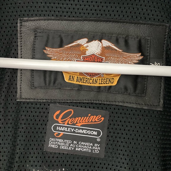 High quality vintage Harley Davidson genuine leather jacket - Picture 2 of 5
